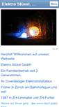 Mobile Screenshot of elektro-stuessi.ch